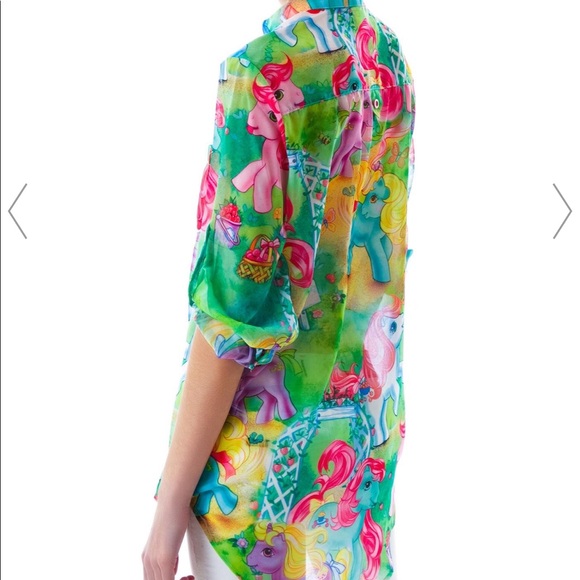 💗🌈SALE☘️ My Little Pony Sheer Bright Blouse - Picture 3 of 7